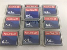10PCS   64MB  Sandisk  Compact Flash Card  64MB CF Memory card  SDCFB/SDCFJ picture