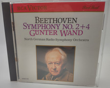 Beethoven Symphonies 2 and 4 (North German Radio Symphony, Gunter Wand) RCA nm picture