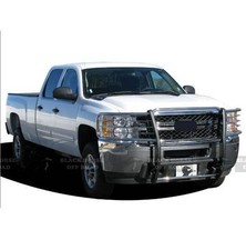 Black Horse Grille Guard Modular SS fit 2014-2018 Chevrolet Silverado 1500 picture