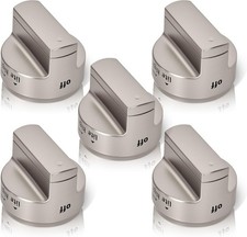 5pc Gas Stove Knobs for Maytag Range MGR6600FB0 MGR6600FZ1 MGR7700LZ1 MGR6600FZ2 picture