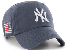 New York Yankees 47 brand American USA Flag Hat Cap NWT picture