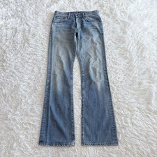 Vintage EDWIN 503 Bootcut Jeans Men's W31 L34 Made in Japan Distressed Denim picture