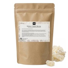 White Copal Resin - 100% Pure Natural Incense Gum Dammar Granular Rock Grade A picture