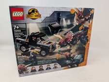 LEGO Jurassic World Dominion Triceratops Pickup Truck Ambush Set - 76950 picture