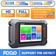 Construction Machinery Diagnostic Scanner DPF Regen & OBD2 Code Reading picture