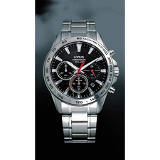 SEIKO LORUS solar powered chronograph tachymeter 100m waterproof European limite picture