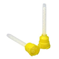 100 pcs HP Mixing Tips Dental Impression Light body yellow picture