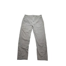 Vince Women Olive Green Utility Patch Pocket Straight Leg Cotton Pants Size 6 picture