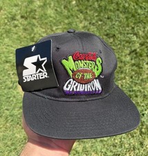 VINTAGE STARTER COCA COLA MONSTERS OF THE GRIDIRON NFL SNAPBACK HAT CAP NWT 90’s picture