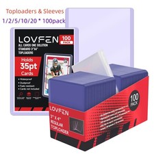100/200/500/1000/2000ct 3x4 TopLoader & Sleeves For 35pt Pokémon Trading Cards picture