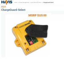 99+% Life Havis CG-X-PSP CG-X ChargeGuard Power Control Circuit Protector Module picture