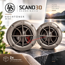 DLS SCAND30 Tweeter Scandinavia 1 Pair 30 Mm Soft Dome Tweeter picture