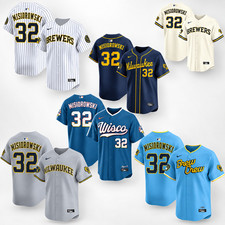 HOT ITEM Misiorowski #32 Milwaukee Brewers Jersey 2026, For Fan Size S-5XL picture