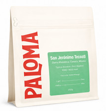 Paloma San Jeronimo Tecoatl Coffee Mexico Light Roast Key Lime Mango 8 oz picture