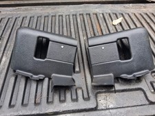 1974 1977 Corvette C3 Interior Rear Quarter Panel Extensions Coupe  Black picture