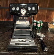 Breville Infuser Black Espresso & Hot Water Machine w/ Steam Wand picture