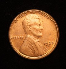 1925-S  Lincoln Wheat Cent  BU picture