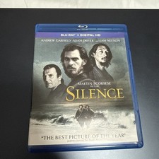 SILENCE Blu-ray Andrew Garfield, Adam Driver & Liam Neeson Martin Scorsese RARE  picture