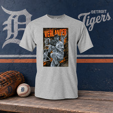 NEW Tigers Tuesday Tee Jus.tin Verlander SGA Stadium Giveaway Baseball Shirt picture