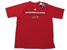 New Jacksonville State Gamecocks MENS Size S-M-L-XL-2XL Adidas Polyester Shirt picture