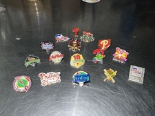Vintage Late 90s-2000s Philadelphia Phillies Mystery Pins 4 Per Order picture