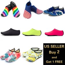Men Women Water Shoes Barefoot Quick-Dry Socks For Beach Swim Surf Yoga Exercise picture