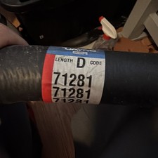 Upper Radiator Hose  Dayco  71281 picture