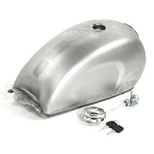 Unpainted 2.4gal Gallon Gas Fuel Tank Fit for Honda CD CG GL Custom Cafe Racer picture