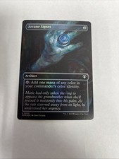 Arcane Signet Borderless Foil Card #0653 MTG LP picture