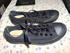 Converse Chuck Taylor All Star Ox All Black Monochrome Lace-Up Low Top Men picture