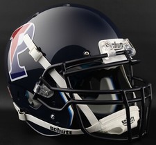 *CUSTOM* PENNSYLVANIA PENN QUAKERS Schutt XP GAMEDAY Replica Football Helmet picture