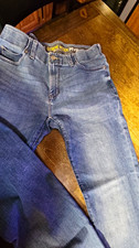 Lee Extreme Motion Men’s Blue Denim Stretch Bootcut Jeans Size 34 5-Pocket picture
