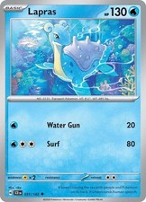Lapras 031/142 Stellar Crown Uncommon Pokemon NM/M picture