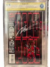 Marvel Deadpool: The Circle Chase #1 (1993) CBCS 9.8 Signed by ROB LIEFELD picture