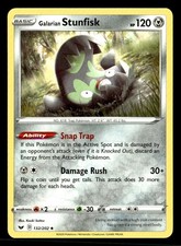 Pokemon Galarian Stunfisk #132/202 tcg Near Mint or Better picture