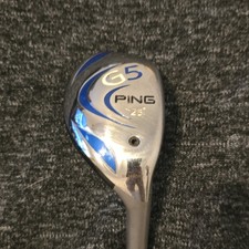Ping G5 5H Hybrid 25° RH Regular Flex Graphite Silver Blue Black picture