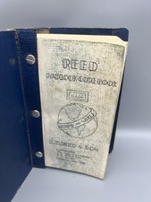 Vintage Reed Padlock Code Book Locksmithing Reference E.D. Reed & Son Binder picture