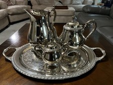 Vintage 4 Piece Silver Plated Mix N Match Tea Set picture