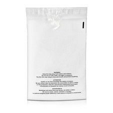 1000 10x13 Premium Suffocation Warning Clear Plastic Self Seal Poly Bags 1.5 Mil picture