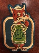 Ohio University Bobcats Vintage Embroidered Iron On Patch 3.5