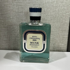 Vintage Royal Copenhagen Musk Eau de Cologne for Men 4fl oz Regular Size picture