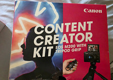 Canon EOS M200 Content Creator Kit Tripod Grip 24.1MP 4K Wi-Fi Black picture