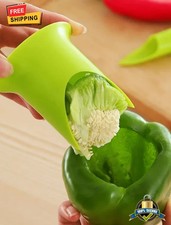 2 pcs Pepper Corer Twist to Core & Seed Stuffed Bell Chili Jalapeno Cut Small picture
