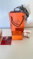 HERMES GIFT BOX  DUST BAG / RIBBON / BARENIA EAU DE PARFUM 0.25 LIPSTICK  SAMPLE picture