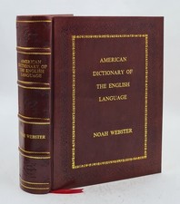 Webster'S 1828 American Dictionary Of The English [Premium Leather Bound] picture