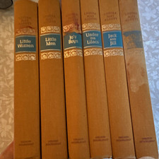Louisa May Alcott Nelson Doubleday Abridged HC Book Set Illustrated picture