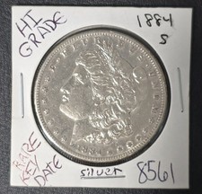 1884 S Morgan Dollar picture