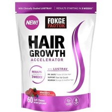 60 Count Force Factor Hair Growth Soft Chews Vitamins for Women picture