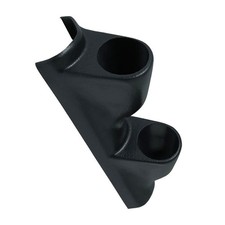 GlowShift Black Dual Pillar Gauge Pod Fits 1996-2000 Honda Civic 52mm picture