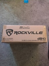 Rockville DB10 800W 200W RMS Car Amplifier Brand New picture